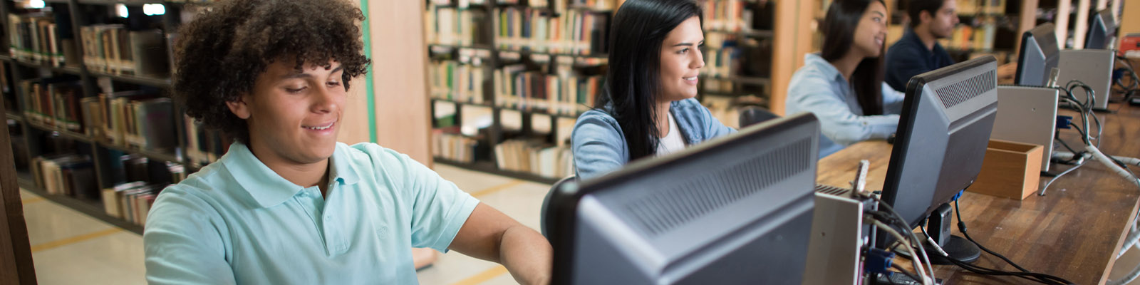 students using laptops