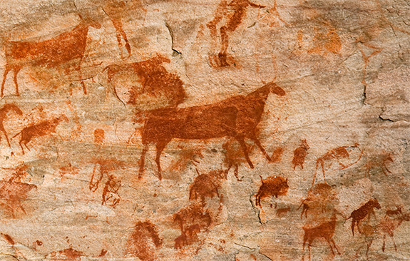 Cave painting