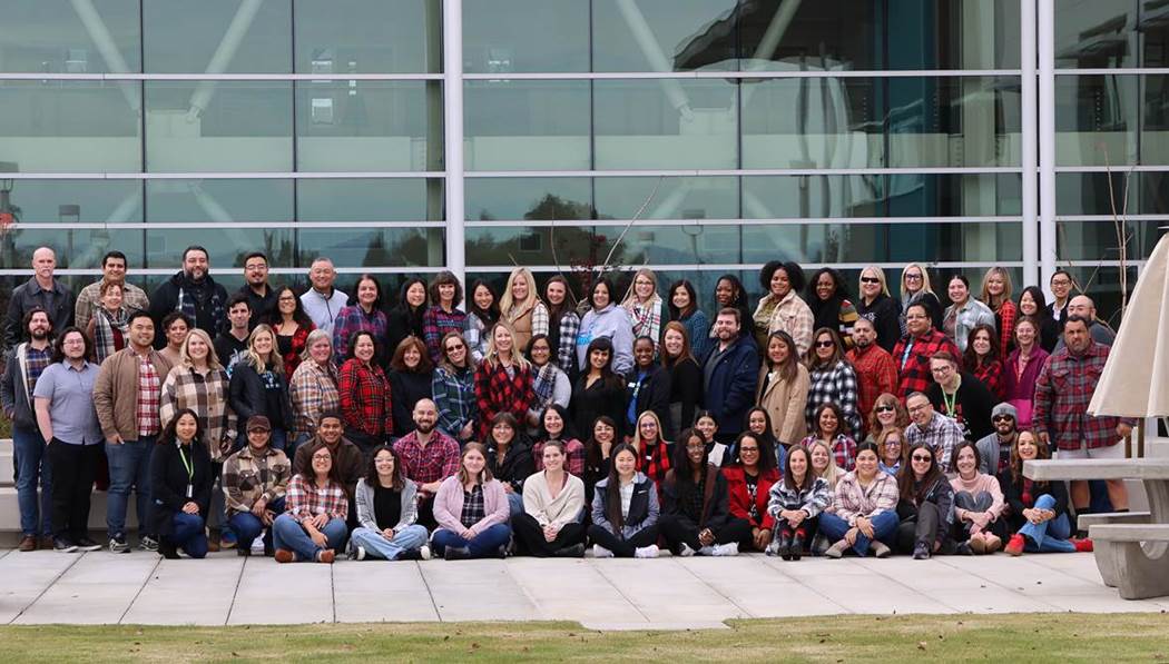 Group photo of Student Services staff